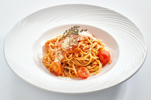 Spaghetti with Tomato sauce