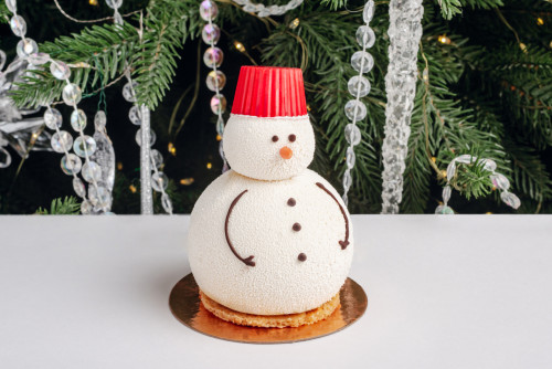 Десерт «Снеговик»