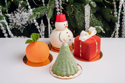 Новогодний сет из 4-х десертов udcкафе