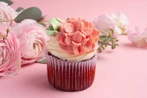 Капкейк «Гортензия»