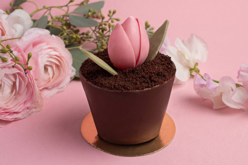 Десерт «Любимый мамин цветок»