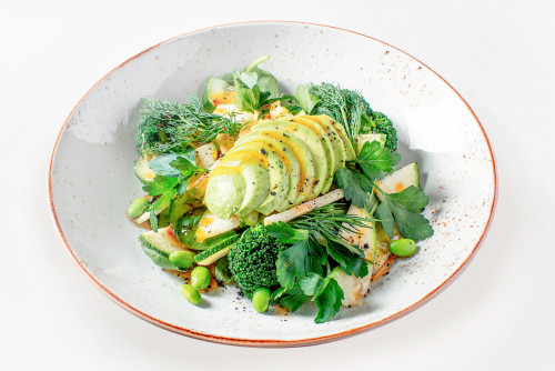 Зеленый салат