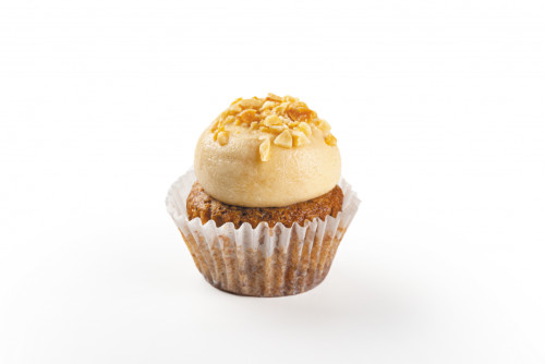 Мини-капкейк банан-арахис