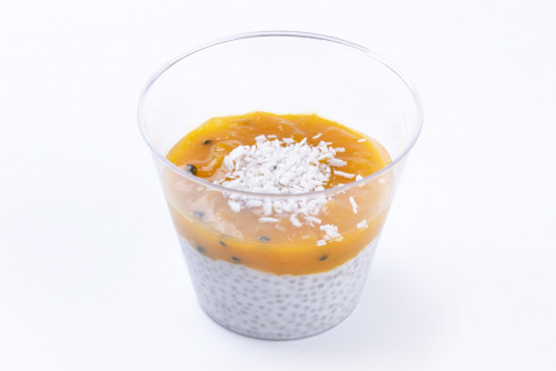 Десерт чиа-манго