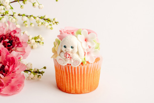 Капкейк «Зайчик»