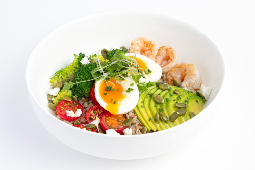 Завтрак «Баланс» с креветками