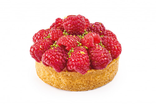 Тарталетка с малиной